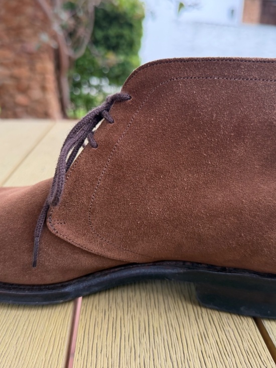 Bridlen Brown Suede Chukka Goodyear Welted Men\'s Boots Size 6 UK main image 9